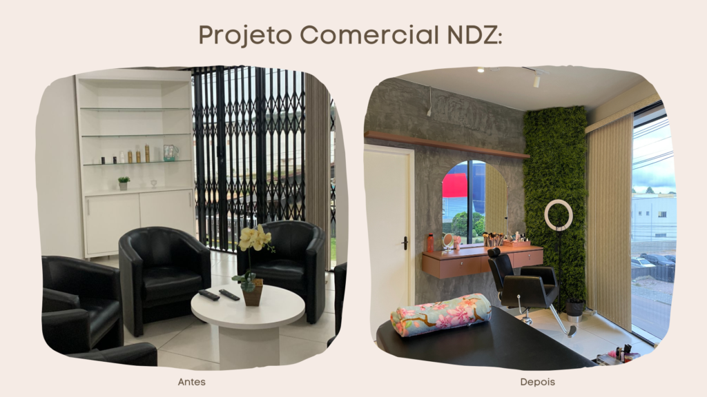 Projeto Comercial NDZ: Ser bonito e personalizado não precisa de grandes investimentos 