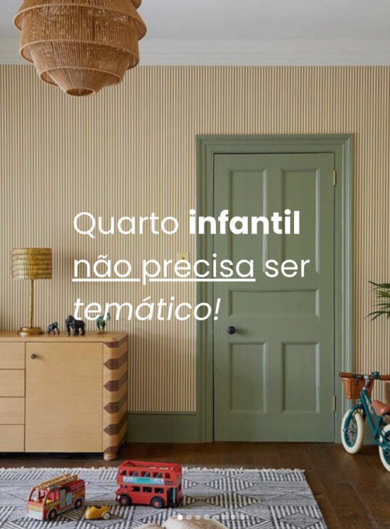 Quarto Infantil não precisa ser temático